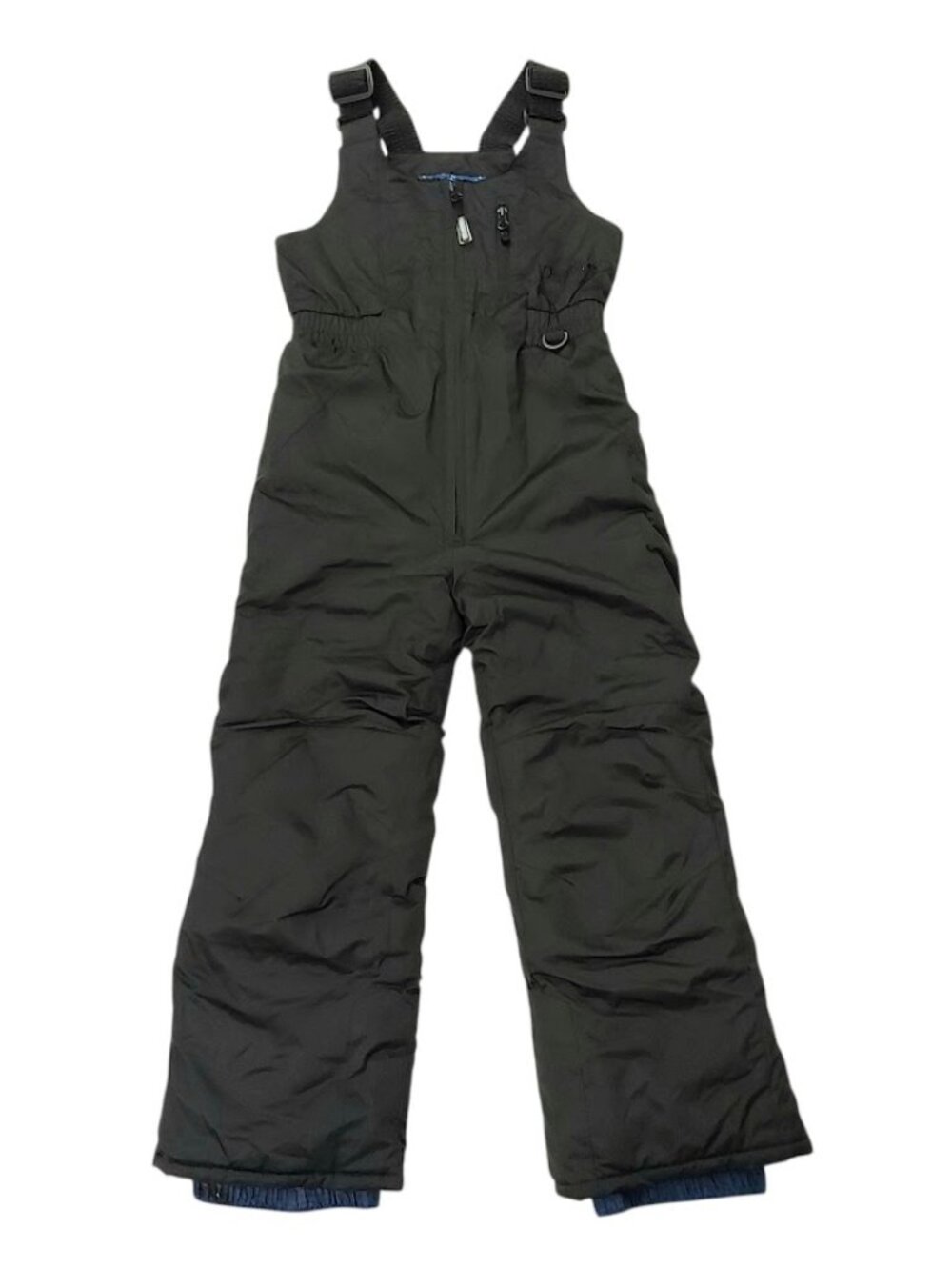 Snow Dragons Ski Bib Pants Kids 7 XL Black Insulated Waterproof Winter Overalls